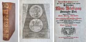 Monographien. Bibliophile Werke. Köhler, J.D.


Wöchentlich herausgegebene Historische Münz-Belustigungen. 20. Teil. Nürnberg 1749. Vorrede XVI, 44...