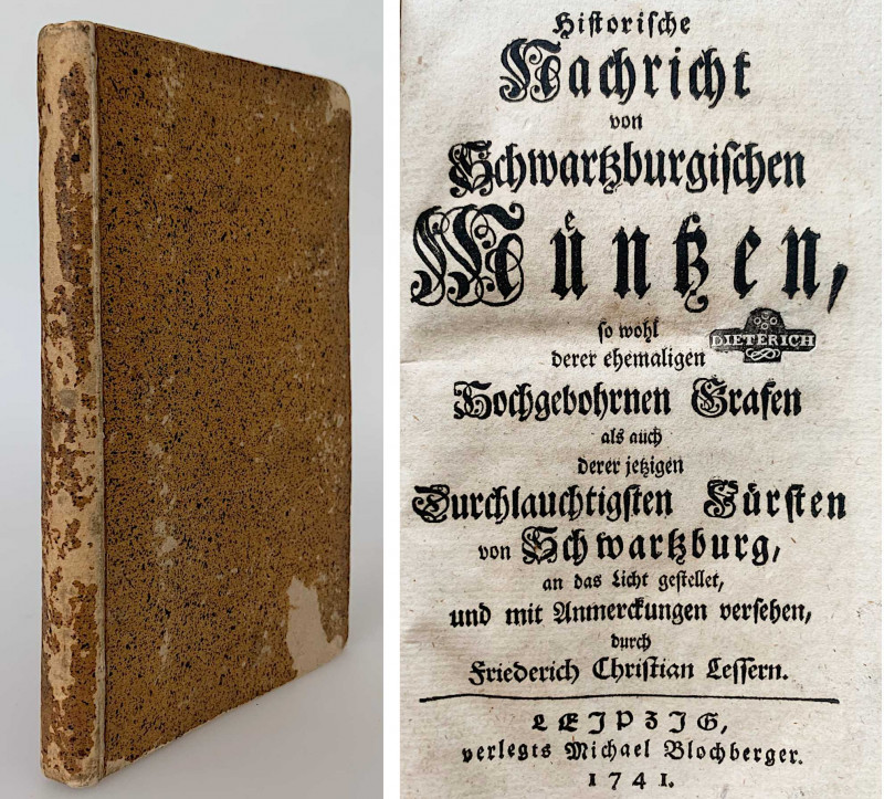 Monographien. Bibliophile Werke. Lesser, F.C.


Historische Nachricht von Sch...