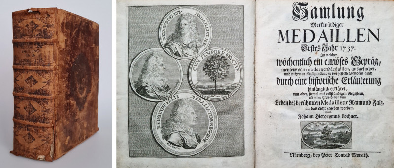 Monographien. Bibliophile Werke. Lochner, J.H.


Samlung merkwürdiger Medaill...