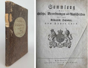 Monographien. Bibliophile Werke. Münzverordnung.


Sammlung der Gesetze, Verordnungen und Ausschreiben für das Königreich Hannover. Jahrgang 1818. ...