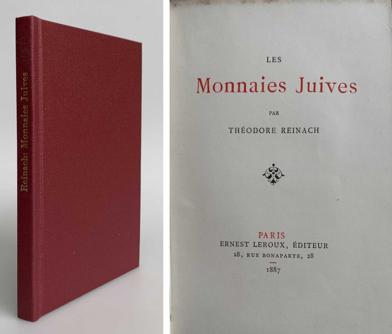 Monographien. Antike Numismatik. Reinach, T.


Les monnaies Juives. Paris 188...