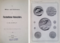 Monographien. Mittelalter und Neuzeit. Bahrfeldt, E.


Das Münz- und Geldwesen der Fürstenthümer Hohenzollern. Berlin 1900. VII, 184 S., 11 Tfn. Ga...