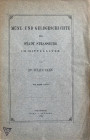 Monographien. Mittelalter und Neuzeit. Cahn, J.


Münz- und Geldgeschichte der Stadt Straßburg im Mittelalter. Straßburg 1895. VIII, 176 S., 1 Tf. ...