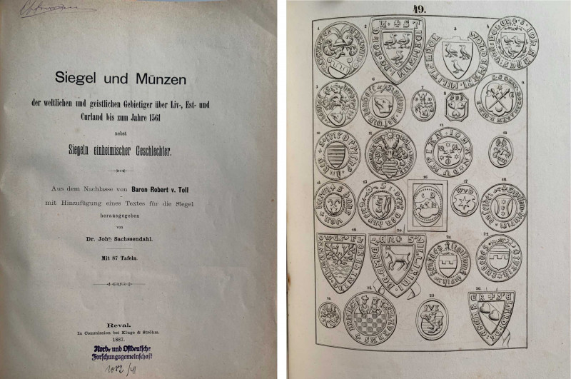 Monographien. Mittelalter und Neuzeit. Sachssendahl, J.


Est- und Livländisc...