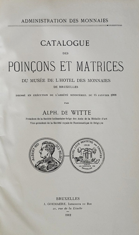 Monographien. Mittelalter und Neuzeit. Witte, A.


Catalogue des Poincons et ...