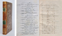 Auktionskataloge. Frühe Auktionskataloge. Auktion vom 16.11.1836.


Dickmann's Münzsammlung in Wien. Verzeichnet zum versteigerungsweisen Verkaufe,...