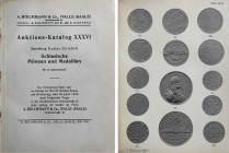 Auktionskataloge. Riechmann, A., Halle an der Saale. Auktion 36 vom 15.06.1926.


Slg. Gustav Strieboll, Breslau. Schlesische Münzen und Medaillen....
