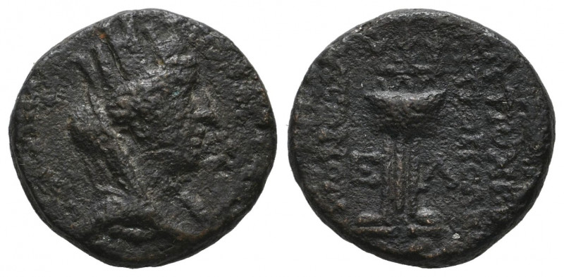 Seleucis and Pieria. Antioch 100-0 BC. Bronze Æ VF Tareq Hani Collection
4.68 g...