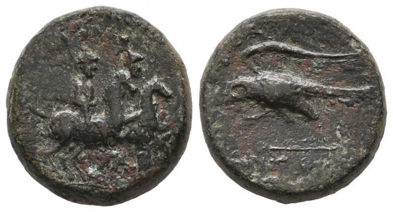 Seleukid Kingdom. Antiochos II Theos, 261-246. Bronze Æ VF Tareq Hani Collection...