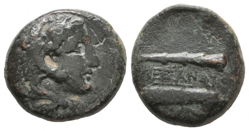 Kings of Macedon. Uncertain mint. Alexander III 'the Great' 336-323 BC. Bronze Æ...