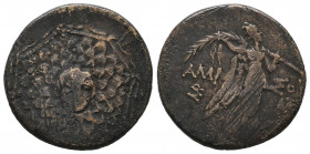 Pontos. Amisos. Time of Mithradates VI Eupator 120-63 BC. Bronze Æ, 7.19 gr, Very Fine.
