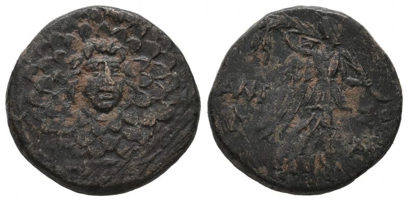 Pontos. Amisos. Time of Mithradates VI Eupator 120-63 BC. Bronze Æ, 6.99 gr. Ver...
