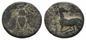 Ionia. Ephesos. 387-295 BC. Bronze Æ gVF
2.13 gr