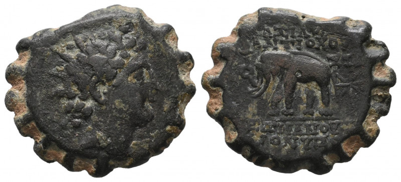Seleukid Kingdom. 2nd - 1st Century. BC. Bronze Æ VF
7.44 gr