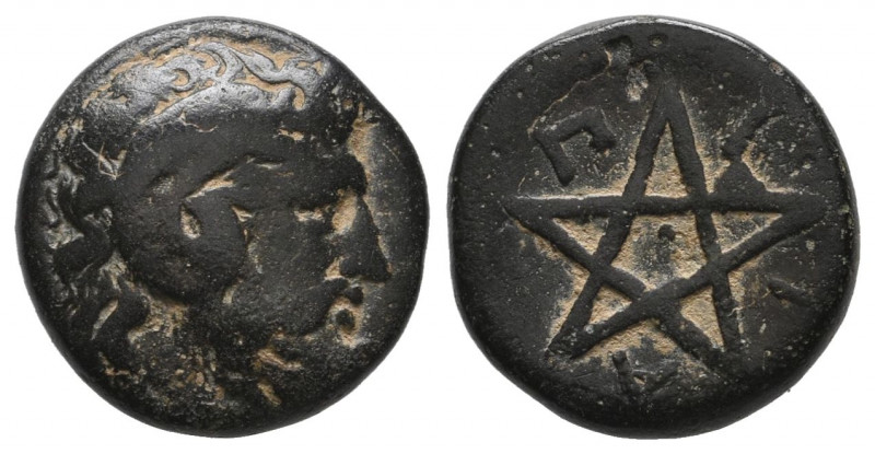 Mysia. Pitane. 4th-3rd century BC. Bronze Æ VF
3.64 gr