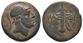 Pontos. Amisos. Time of Mithradates VI Eupator circa 85-65 BC. Bronze Æ gVF
6.71 gr