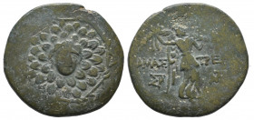 Pontos. Amisos. Time of Mithradates VI Eupator 120-63 BC. Bronze Æ, 7.27 gr. Very Fine.