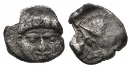 Pamphylia. Aspendos. 420-360 BC. AR Obol VF
0.86 gr