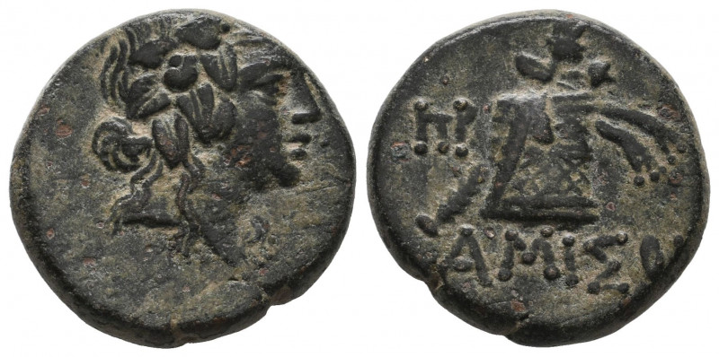 Pontos. Amisos. Time of Mithradates VI Eupator circa 85-65 BC. Bronze Æ VF
8.38...