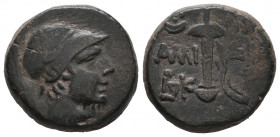 Pontos. Amisos 85-65 BC. Bronze Æ VF
7.49 gr