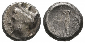 Pontus. Amisos 300-200 BC. AR Drachm gVF
4.04 gr