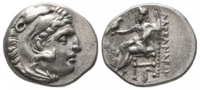 Kings of Macedon. Alexander III 'the Great' 336-323 BC. AR Drachm aEF
4.23 gr