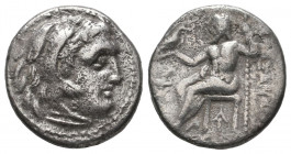 Kings of Macedon. Alexander III 'the Great' 336-323 BC. AR Drachm VF
3.78 gr