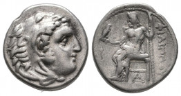 Kings of Macedon. Alexander III 'the Great' 336-323 BC. AR Drachm VF
4.19 gr
