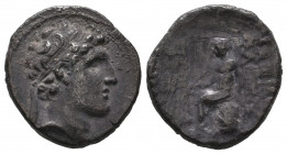 Seleukid Kingdom. Uncertain mint in Northern Syria. Alexander I Balas 152-145 BC. AR Tetradrachm gVF
3.97 gr