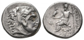 Kings of Macedon. Alexander III 'the Great' 336-323 BC. AR Drachm VF
4.2 gr