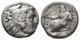 Kings of Macedon. Alexander III 'the Great' 336-323 BC. AR Drachm VF
3.97 gr