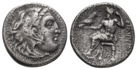 Kings of Macedon. Alexander III 'the Great' 336-323 BC. AR Drachm VF
3.99 gr