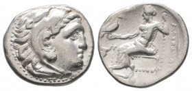 Kings of Macedon. Alexander III 'the Great' 336-323 BC. AR Drachm VF
3.84 gr