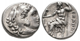 Kings of Macedon. Alexander III 'the Great' 336-323 BC. AR Drachm VF
4.26 gr