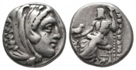 Kings of Macedon. Alexander III 'the Great' 336-323 BC. AR Drachm VF
4.24 gr