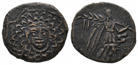 Pontos. Amisos. Time of Mithradates VI Eupator 120-63 BC. Bronze Æ, 5.1 gr. Very Fine.