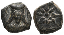 Pontos. Uncertain. Time of Mithradates VI, 130-100 BC. Bronze Æ aVF
5.82 gr