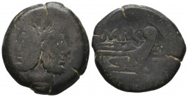 Spurius Afranius. 150 BC. Æ Rome mint. gVF
18.84 gr