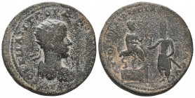 Mesopotamia. Edessa. Gordian III. AD 238-244. Bronze Æ, 17.53 gr. Good Very Fine!