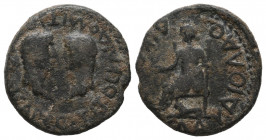 Titus & Domitian. As Caesars, AD 69-79 and AD 69-81. Æ VF
4.05 gr