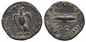Hadrian. Rome mint. AD 117-138. Struck AD 121-late 123. Æ Semis VF Tareq Hani Collection
1.81 gr