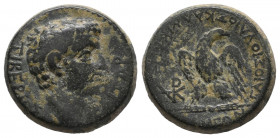 PHRYGIA, Apameia. Tiberius. AD 14-37. Æ Julius Callicles, magistrate. VF
6.87 gr