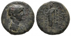 Nero. 54-68 AD. Phrygia Laodice Ad Lycum Ae gVF
5.86 gr