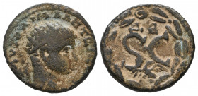 Elagabalus. AD 218-222. Æ Seleukia and Pieria Antioch gVF
3.22 gr