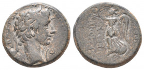 PHRYGIA, Eucarpeia. Augustus. 27 BC-AD 14. Æ VF
5.39 gr