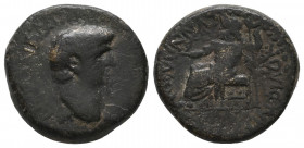 PHRYGIA, Synnada. Nero 54-68 AD Ae gVF
5.17 gr