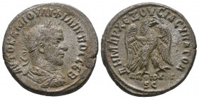 Seleucis and Pieria, Philip I Arab AD 244-249. BL Tetradrachm, Antioch mint aEF
10.25 gr