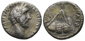 Antoninus pius 137-161 AD Cappadocia Caesarea AR drachm VF
5.42 gr