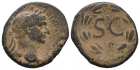 Trajan. AD 98-117. Æ seleukis and pieria VF
6.36 gr