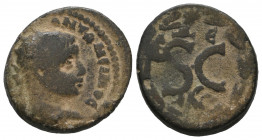 Elagabalus. AD 218-222. Æ Seleukia and Pieria Antioch VF
5.43 gr